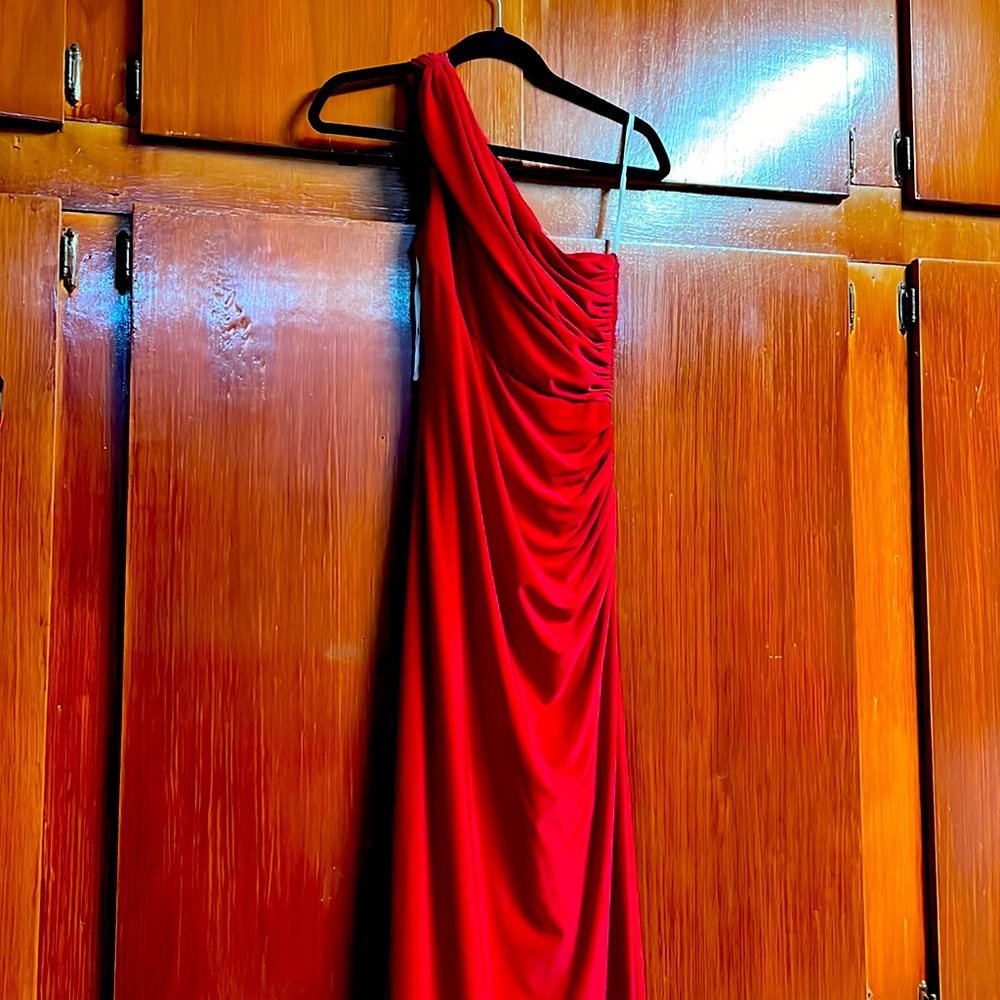 Red dress